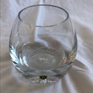 Burns Crystal candle holder